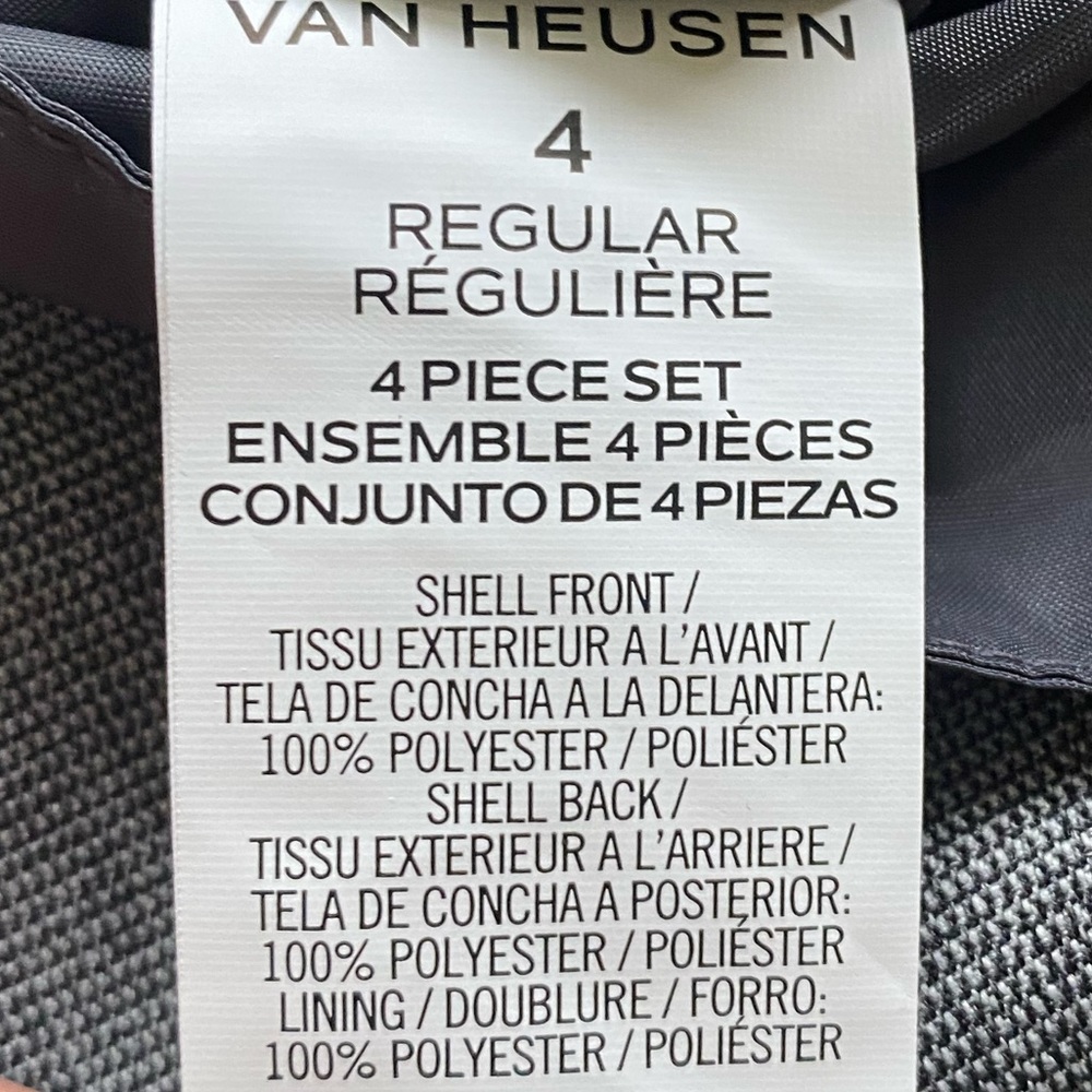 VAN HEUSEN Gray Vest and Dress Pants - Picture 3 of 3